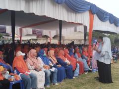 Kampanye di Payung Sekaki, Agung Nugroho-Markarius Anwar Janji Buka Rekrutmen PPPK Guru TK/PAUD